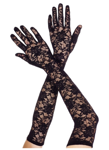 Extra Long Lace Gloves